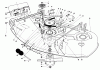 Toro 30544 (120) - 44" Side Discharge Mower, Groundsmaster 120, 1987 (700001-799999) Ersatzteile CUTTING UNIT MODEL NO. 30544 #1