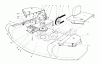 Toro 30544 (120) - 44" Side Discharge Mower, Groundsmaster 120, 1987 (700001-799999) Ersatzteile CUTTING UNIT MODEL NO. 30544 #2