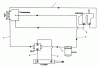 Toro 30544 (120) - 44" Side Discharge Mower, Groundsmaster 120, 1987 (700001-799999) Ersatzteile HYDRAULIC SCHEMATIC