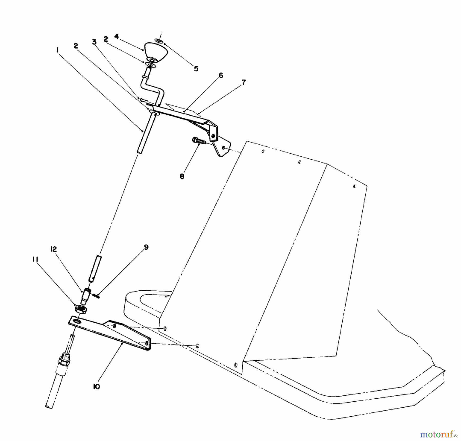 Toro Neu Mowers, Deck Assembly Only 30544 (120) - Toro 44