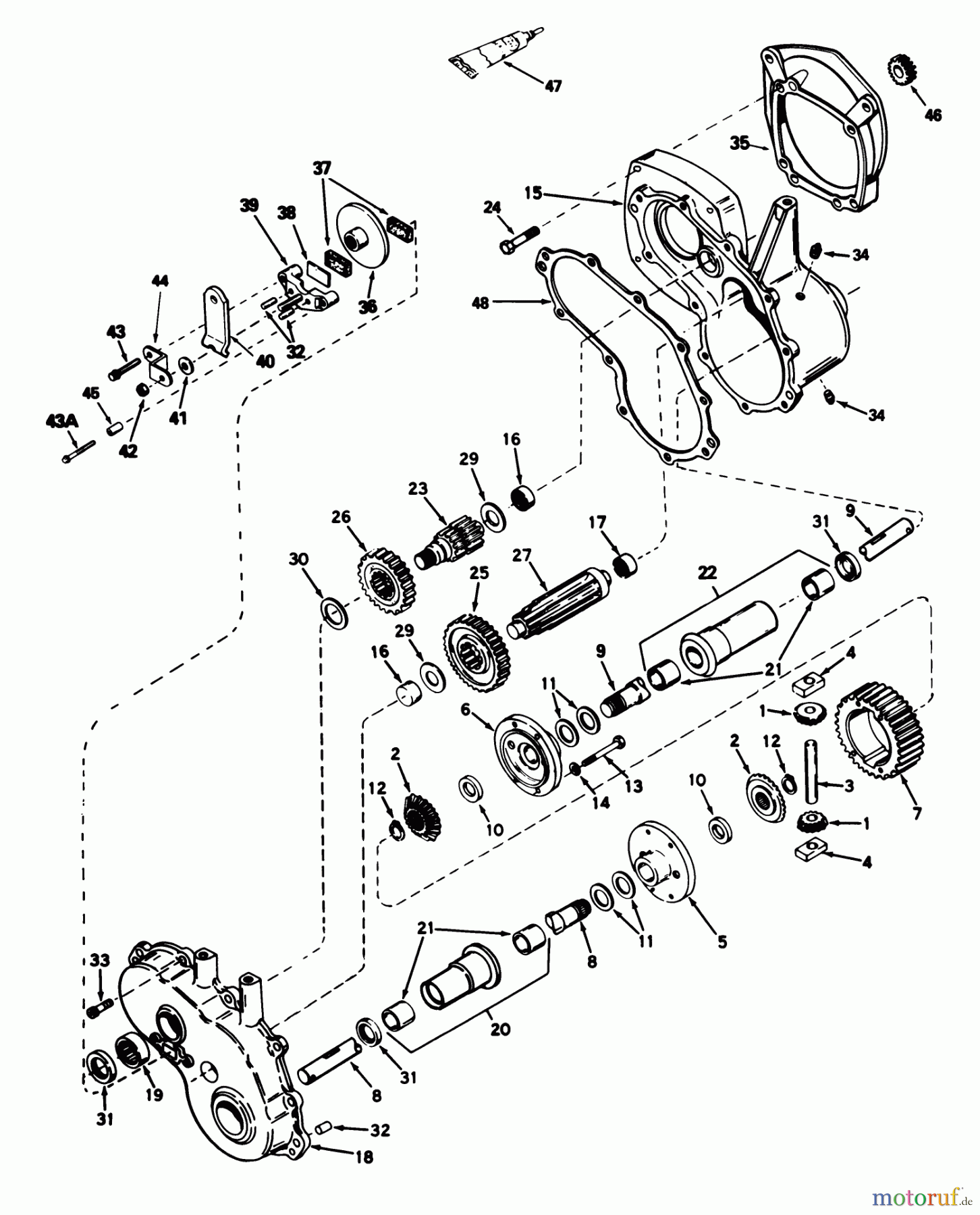 Toro Neu Mowers, Deck Assembly Only 30544 (120) - Toro 44