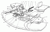 Toro 30544 (120) - 44" Side Discharge Mower, Groundsmaster 120, 1995 (590001-599999) Ersatzteile DECK DRIVE ASSEMBLY