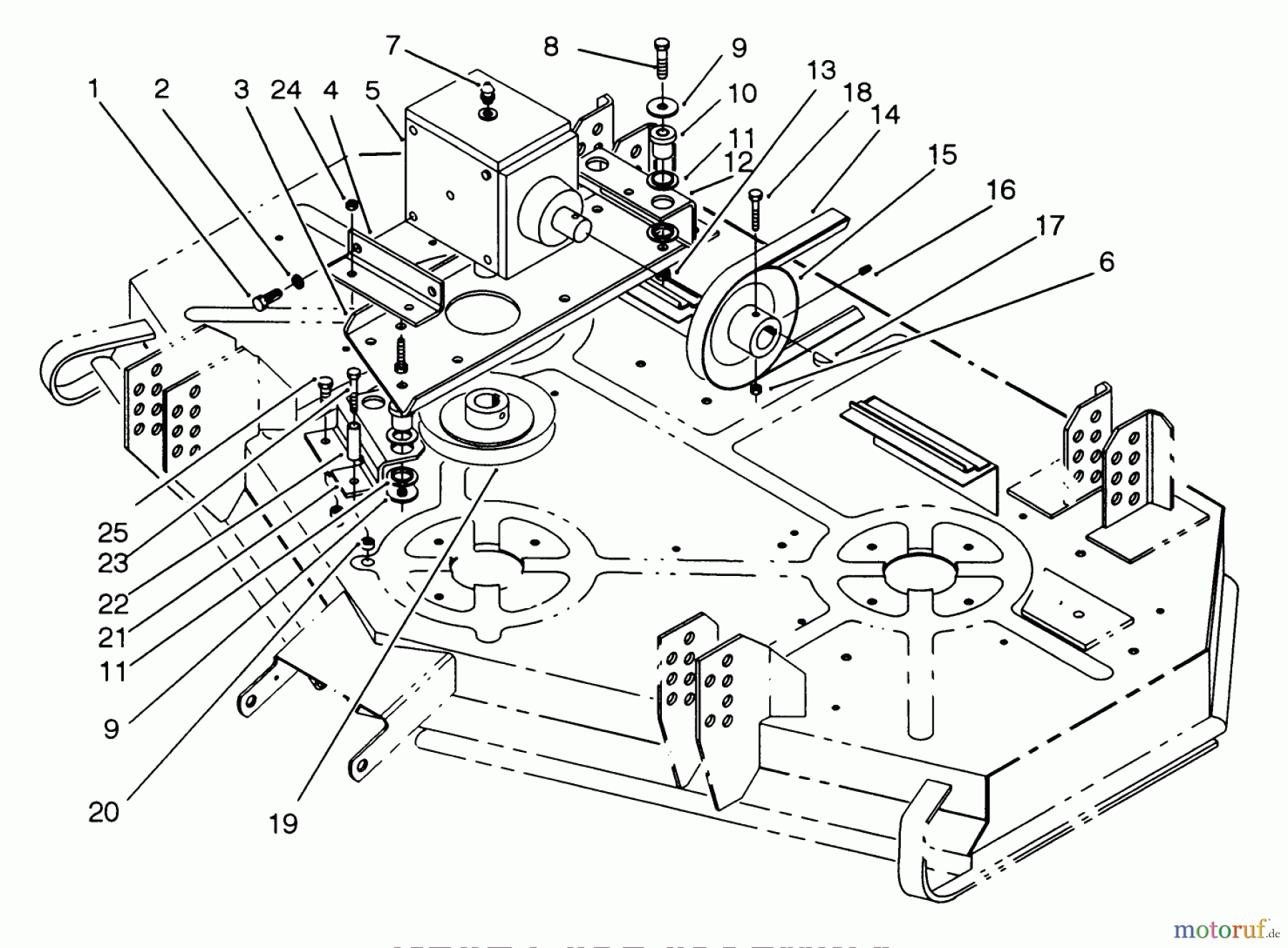  Toro Neu Mowers, Deck Assembly Only 30548 (118) - Toro 48