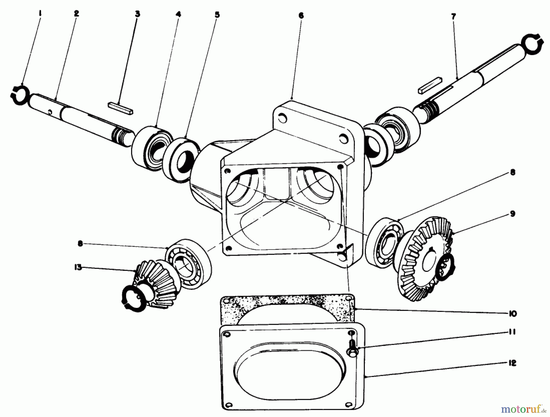 Toro Neu Mowers, Deck Assembly Only 30555 (200) - Toro 52