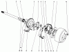 Toro 30555 (200) - 52" Side Discharge Mower, Groundsmaster 200 Series, 1984 (4000001-4999999) Ersatzteile BRAKE ASSEMBLY