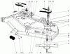 Toro 30555 (200) - 52" Side Discharge Mower, Groundsmaster 200 Series, 1984 (4000001-4999999) Ersatzteile CUTTING UNIT MODEL NO. 30560 #1