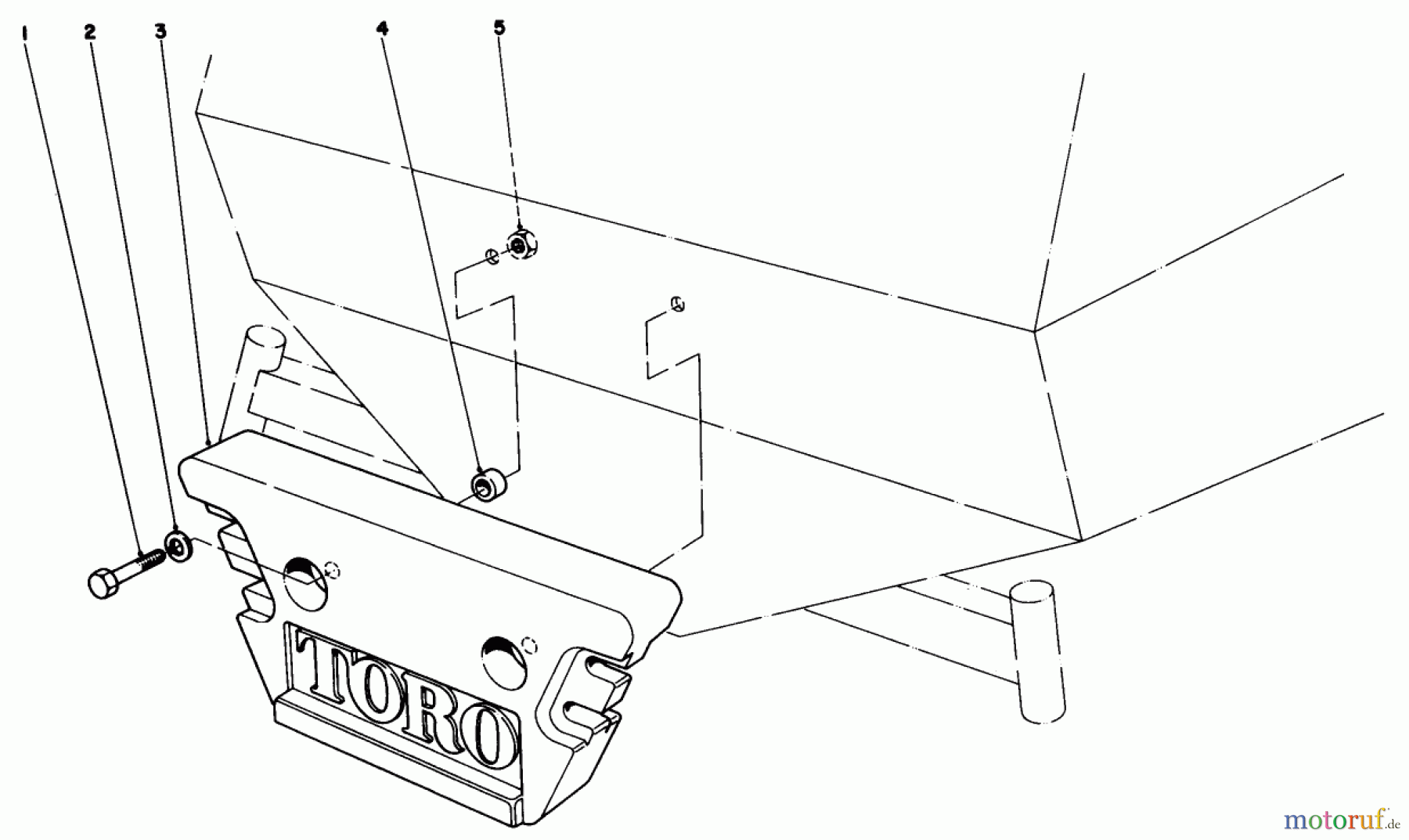 Toro Neu Mowers, Deck Assembly Only 30555 (200) - Toro 52