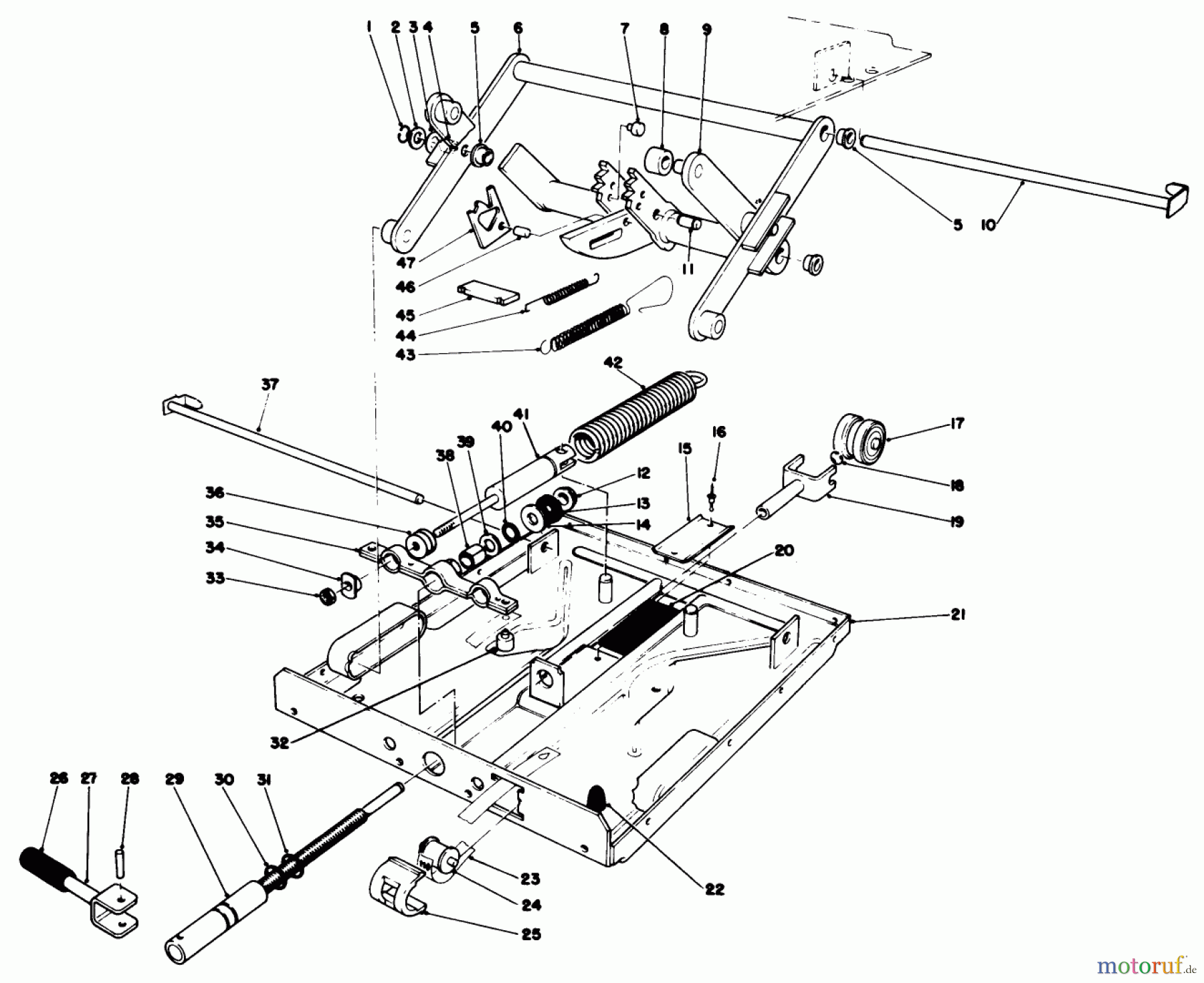 Toro Neu Mowers, Deck Assembly Only 30555 (200) - Toro 52
