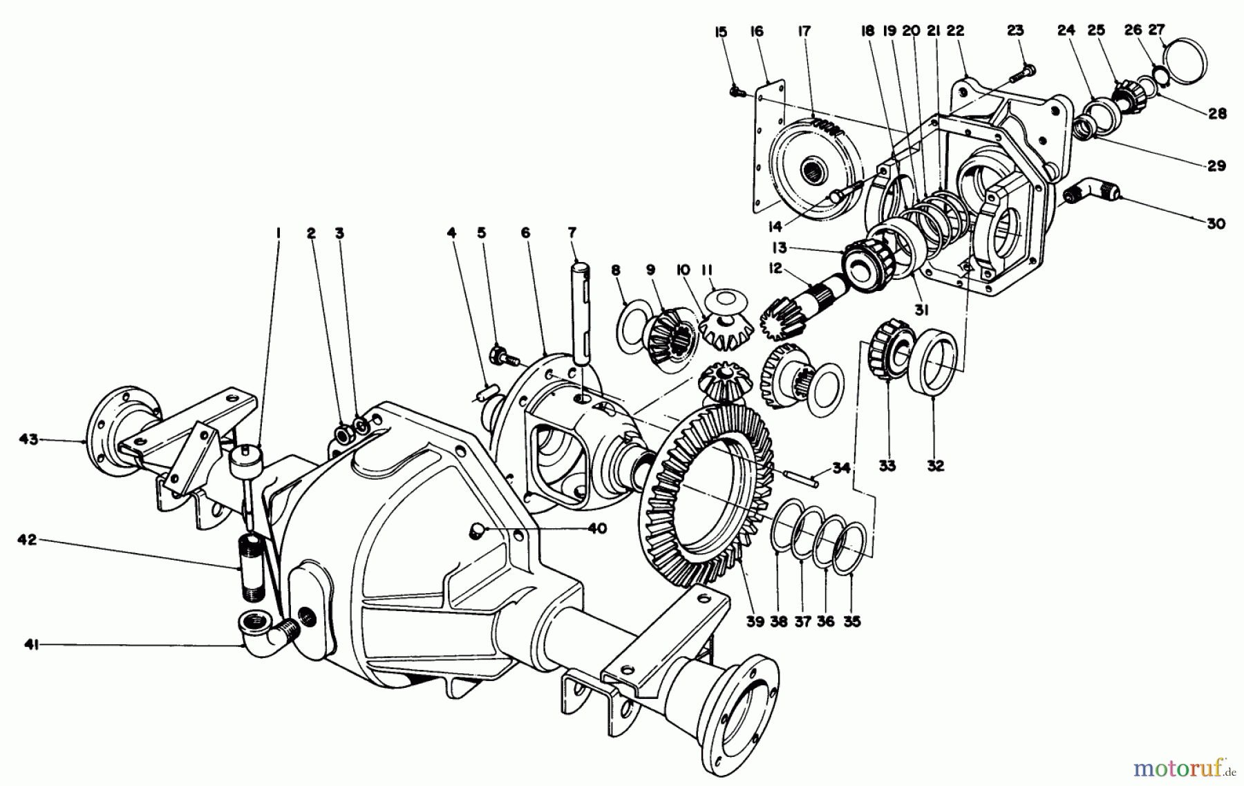 Toro Neu Mowers, Deck Assembly Only 30555 (200) - Toro 52