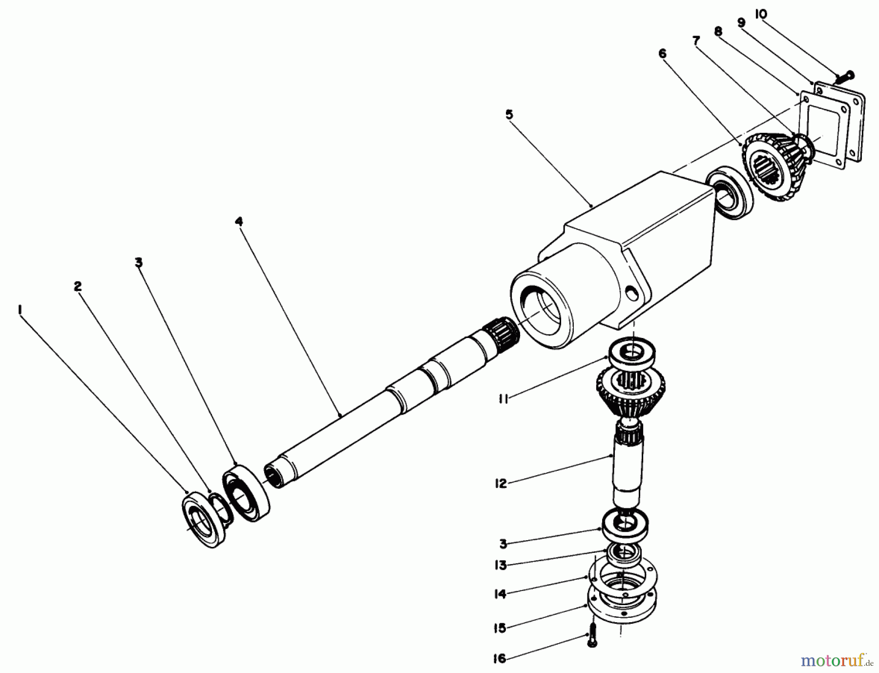 Toro Neu Mowers, Deck Assembly Only 30555 (200) - Toro 52