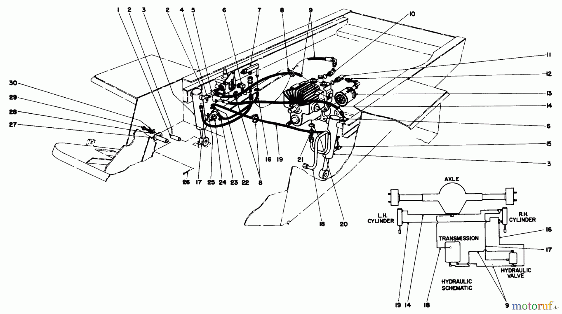Toro Neu Mowers, Deck Assembly Only 30555 (200) - Toro 52