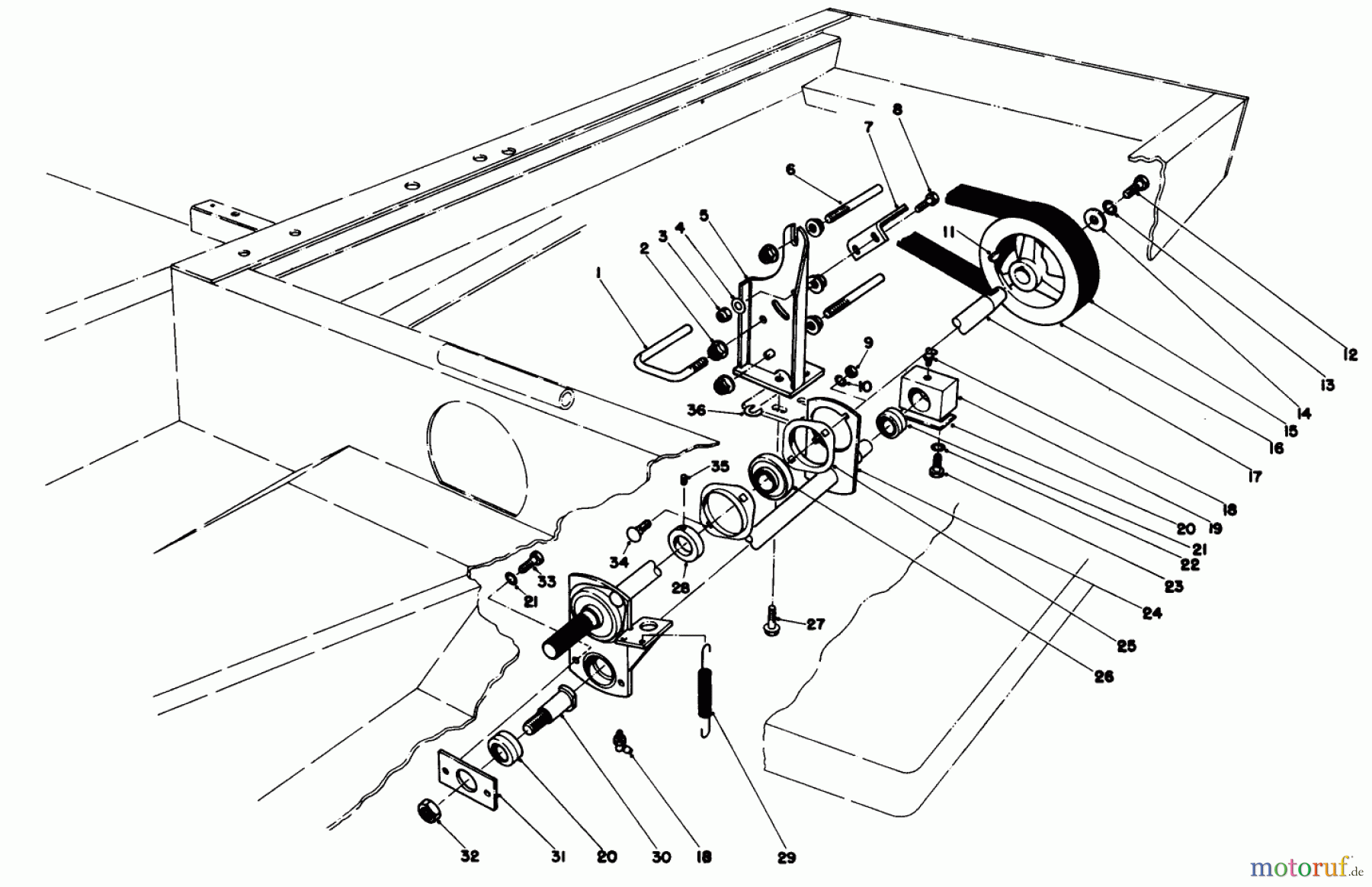 Toro Neu Mowers, Deck Assembly Only 30555 (200) - Toro 52