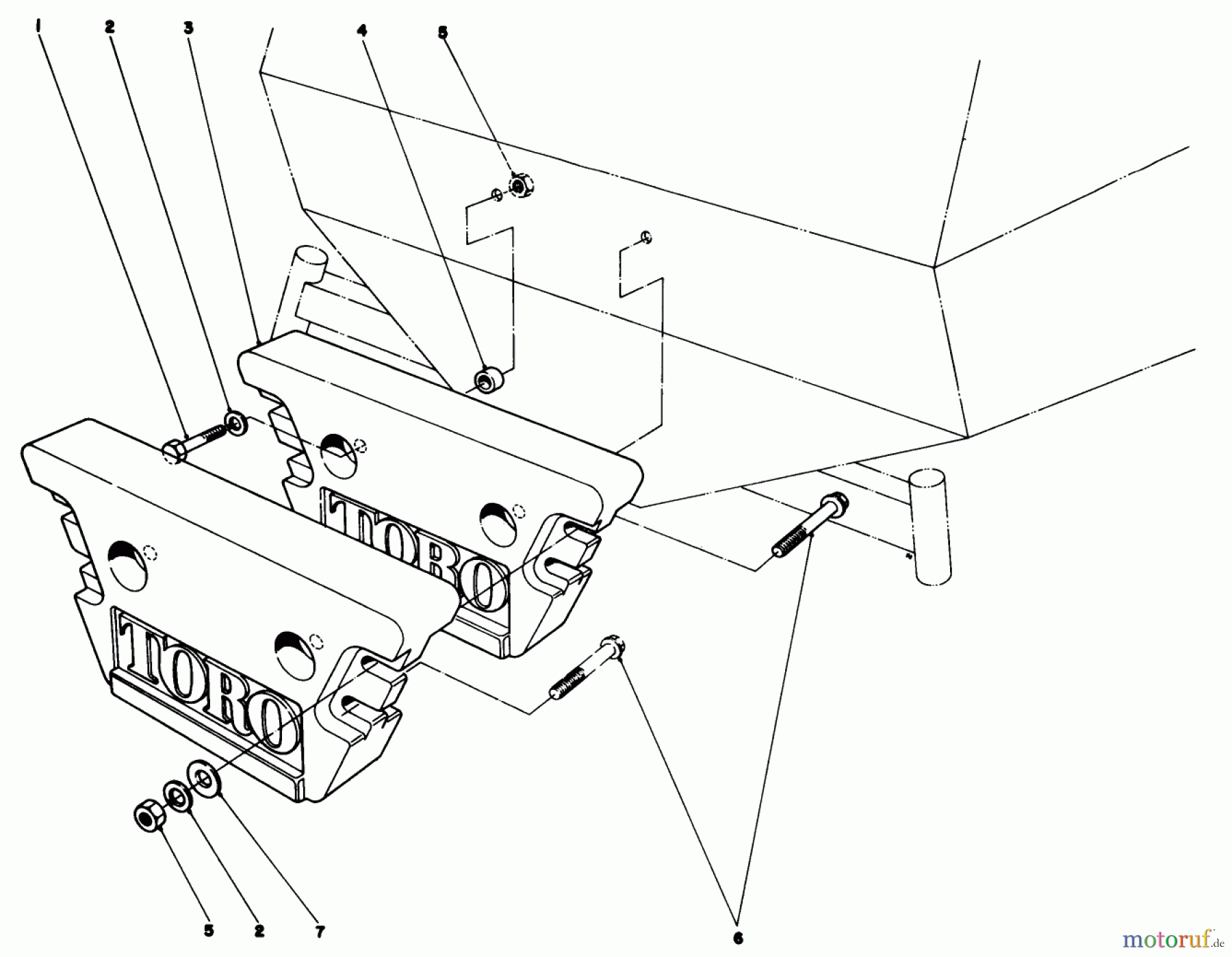 Toro Neu Mowers, Deck Assembly Only 30555 (200) - Toro 52