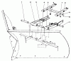 Toro 30555 (200) - 52" Side Discharge Mower, Groundsmaster 200 Series, 1984 (4000001-4999999) Ersatzteile V-PLOW INSTALLATION NO. 30755 (OPTIONAL)