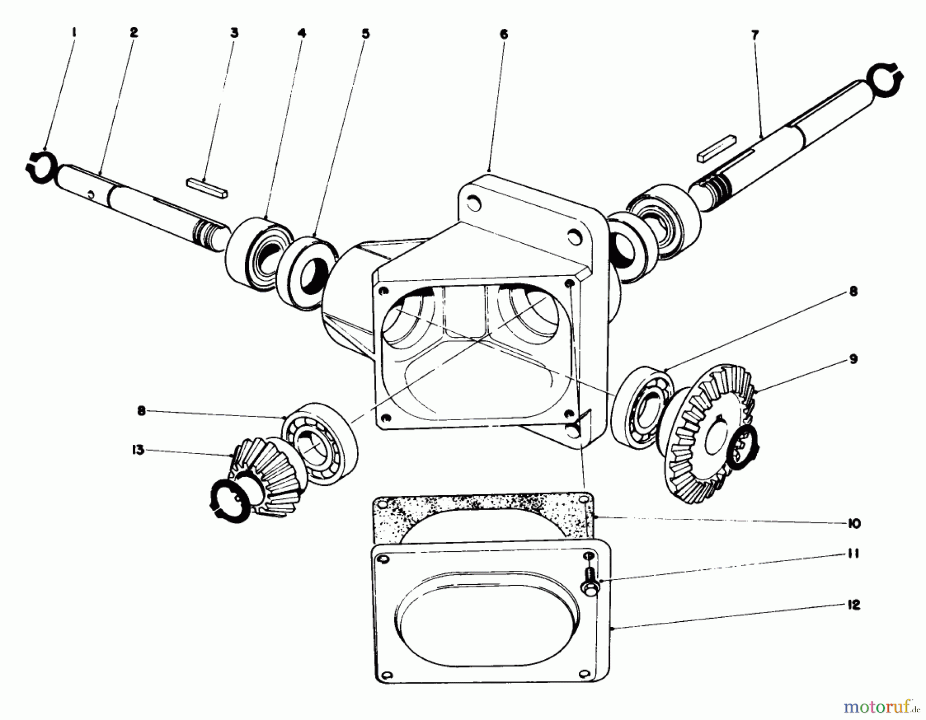 Toro Neu Mowers, Deck Assembly Only 30555 (200) - Toro 52