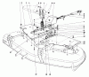 Toro 30555 (200) - 52" Side Discharge Mower, Groundsmaster 200 Series, 1985 (5000001-5999999) Ersatzteile CUTTING UNIT MODEL NO. 30555 #3