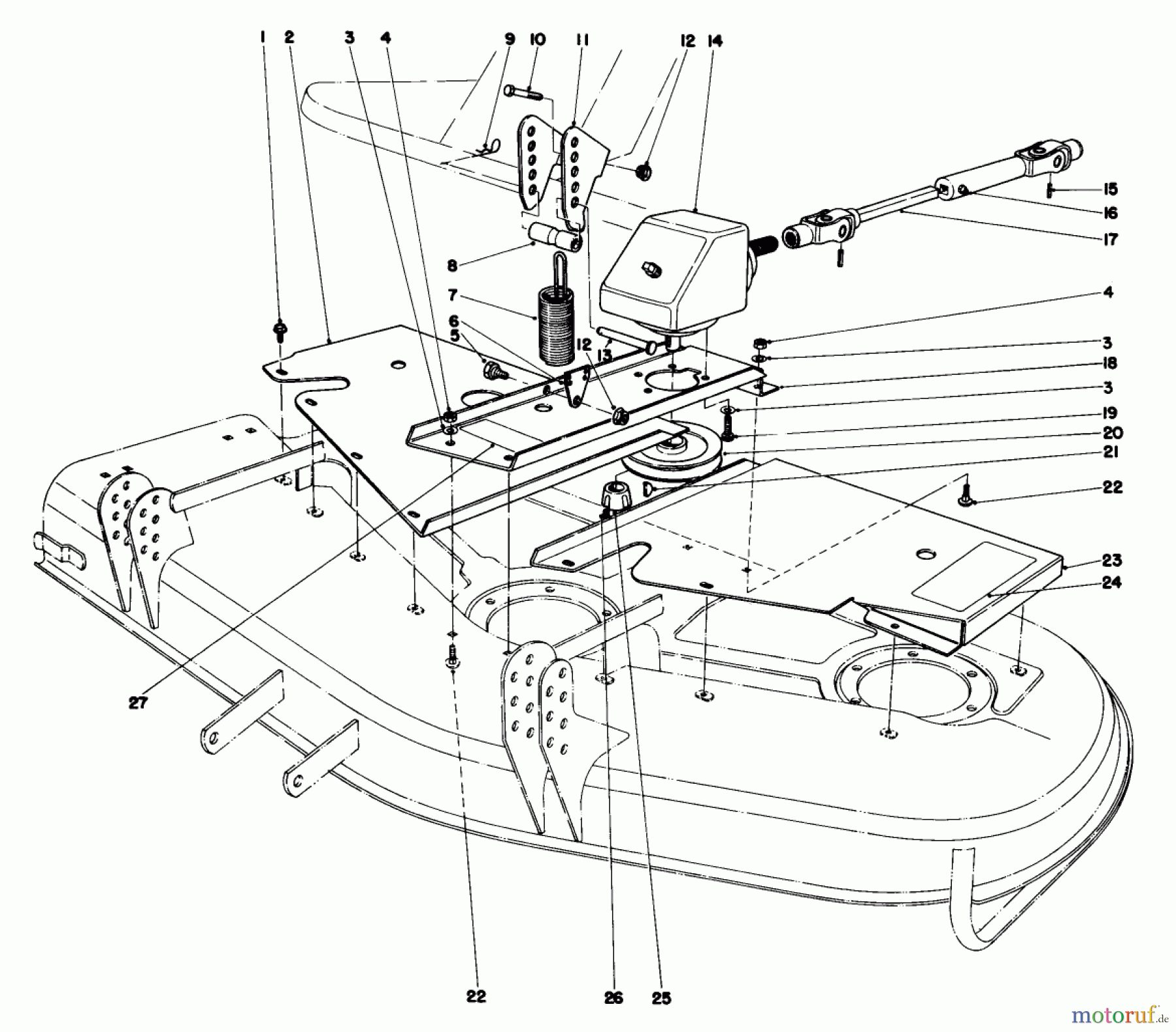 Toro Neu Mowers, Deck Assembly Only 30555 (200) - Toro 52