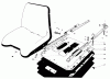 Toro 30555 (200) - 52" Side Discharge Mower, Groundsmaster 200 Series, 1985 (5000001-5999999) Ersatzteile DELUXE SEAT KIT MODEL NO. 30786 #1