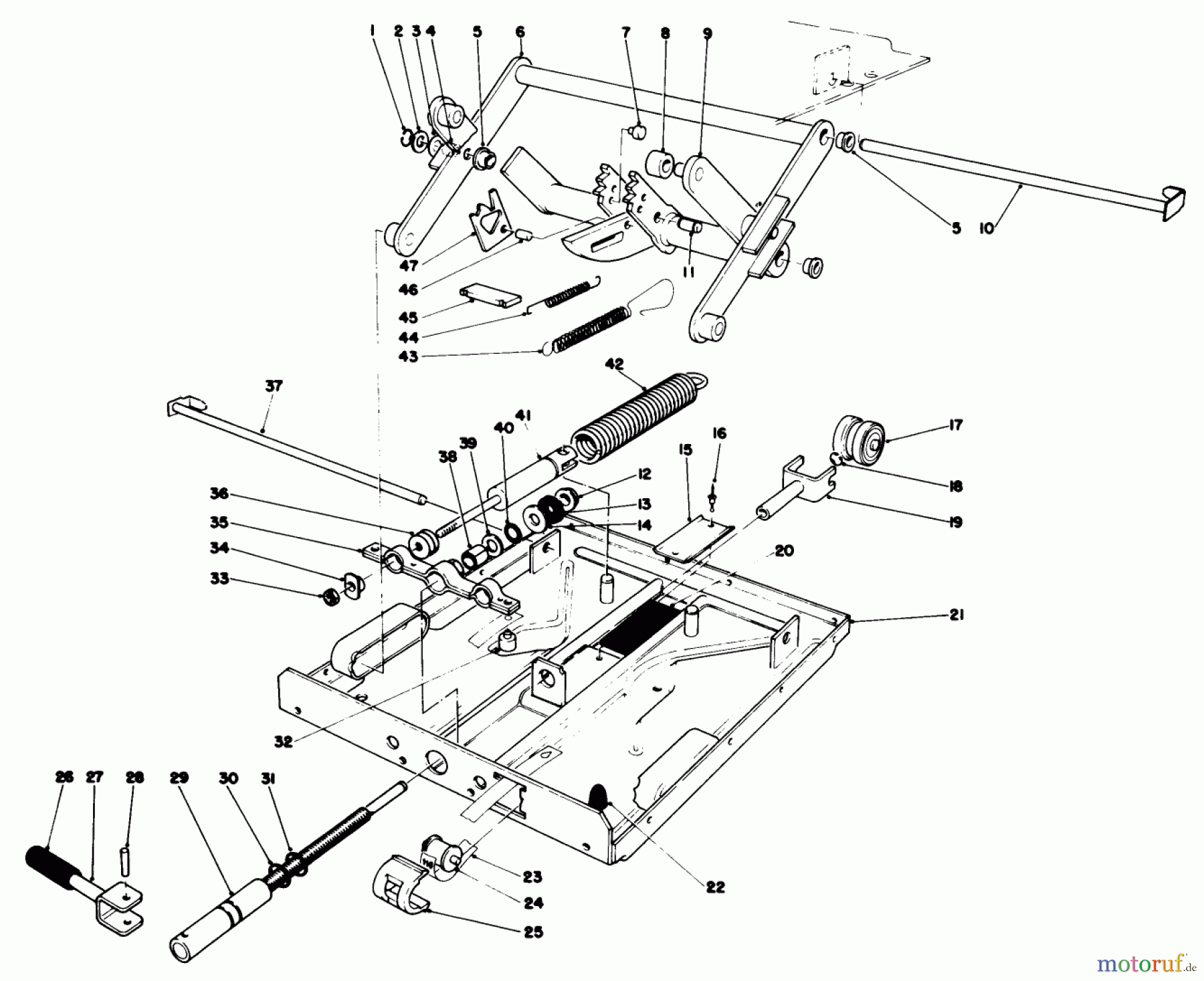 Toro Neu Mowers, Deck Assembly Only 30555 (200) - Toro 52