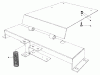 Toro 30555 (200) - 52" Side Discharge Mower, Groundsmaster 200 Series, 1985 (5000001-5999999) Ersatzteile DELUXE SEAT KIT MODEL NO. 30786 #3
