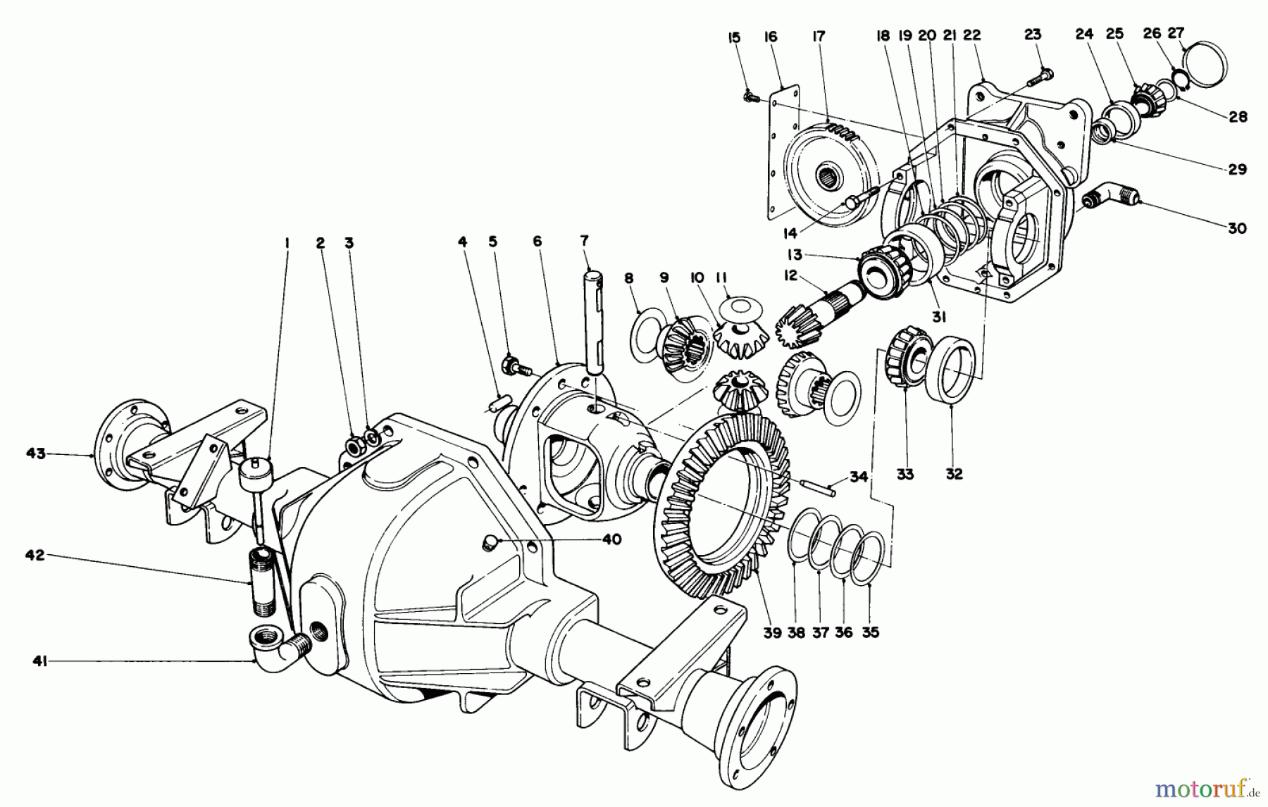 Toro Neu Mowers, Deck Assembly Only 30555 (200) - Toro 52