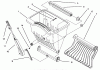 Toro 52070 - Mow & Feed Fertilizer Spreader, 1994 (49000001-49999999) Ersatzteile HOPPER ASSEMBLY
