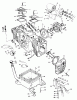 Toro 30555 (200) - 52" Side Discharge Mower, Groundsmaster 200 Series, 1985 (5000001-5999999) Ersatzteile ENGINE, ONAN MODEL NO. B48G-GA020 TYPE NO. 4139F CYLINDER BLOCK AND OIL SYSTEM