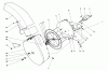 Toro 30555 (200) - 52" Side Discharge Mower, Groundsmaster 200 Series, 1985 (5000001-5999999) Ersatzteile GRASS COLLECTION SYSTEM MODEL NO. 30557 (FOR CUTTING UNIT MODEL 30555) #1