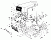 Toro 30555 (200) - 52" Side Discharge Mower, Groundsmaster 200 Series, 1985 (5000001-5999999) Ersatzteile HOOD ASSEMBLY