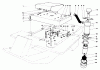 Toro 30555 (200) - 52" Side Discharge Mower, Groundsmaster 200 Series, 1985 (5000001-5999999) Ersatzteile SEAT MOUNT AND AIR CLEANER ASSEMBLY