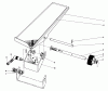 Toro 30555 (200) - 52" Side Discharge Mower, Groundsmaster 200 Series, 1985 (5000001-5999999) Ersatzteile TRACTION PEDAL ASSEMBLY