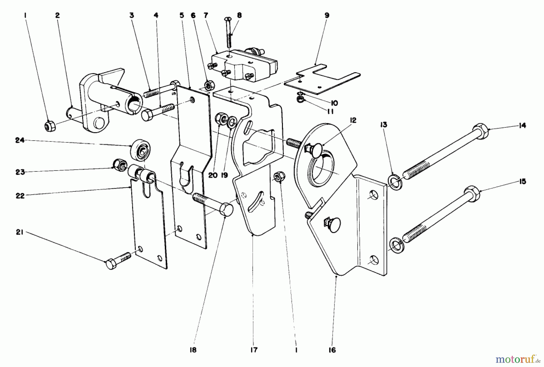 Toro Neu Mowers, Deck Assembly Only 30555 (200) - Toro 52