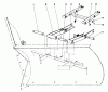 Toro 30555 (200) - 52" Side Discharge Mower, Groundsmaster 200 Series, 1985 (5000001-5999999) Ersatzteile V-PLOW INSTALLATION NO. 30755 (OPTIONAL)