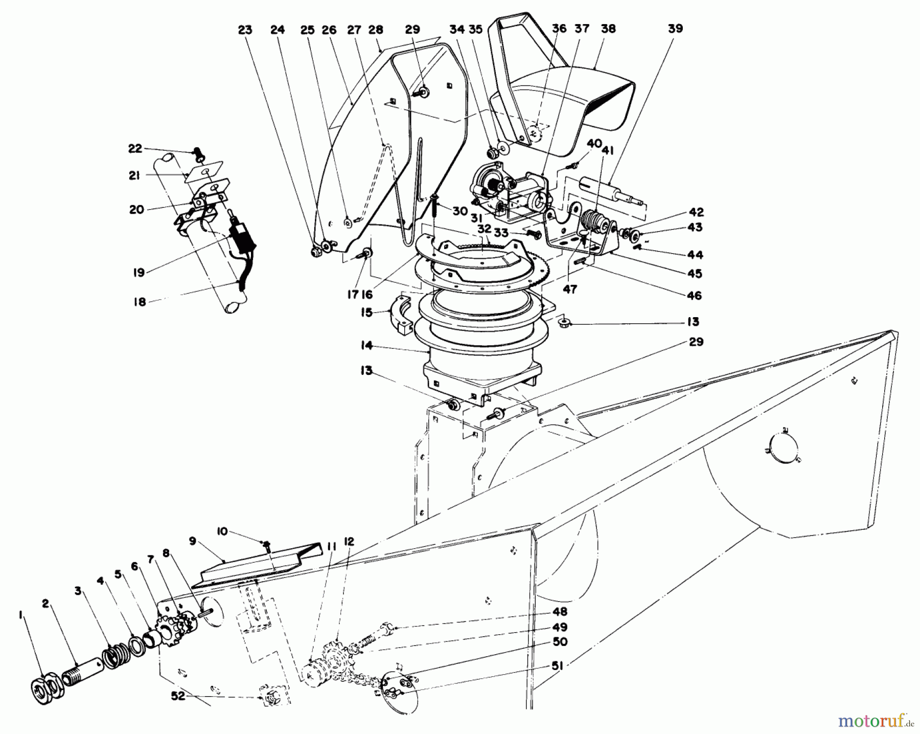 Toro Neu Mowers, Deck Assembly Only 30562 (200) - Toro 62