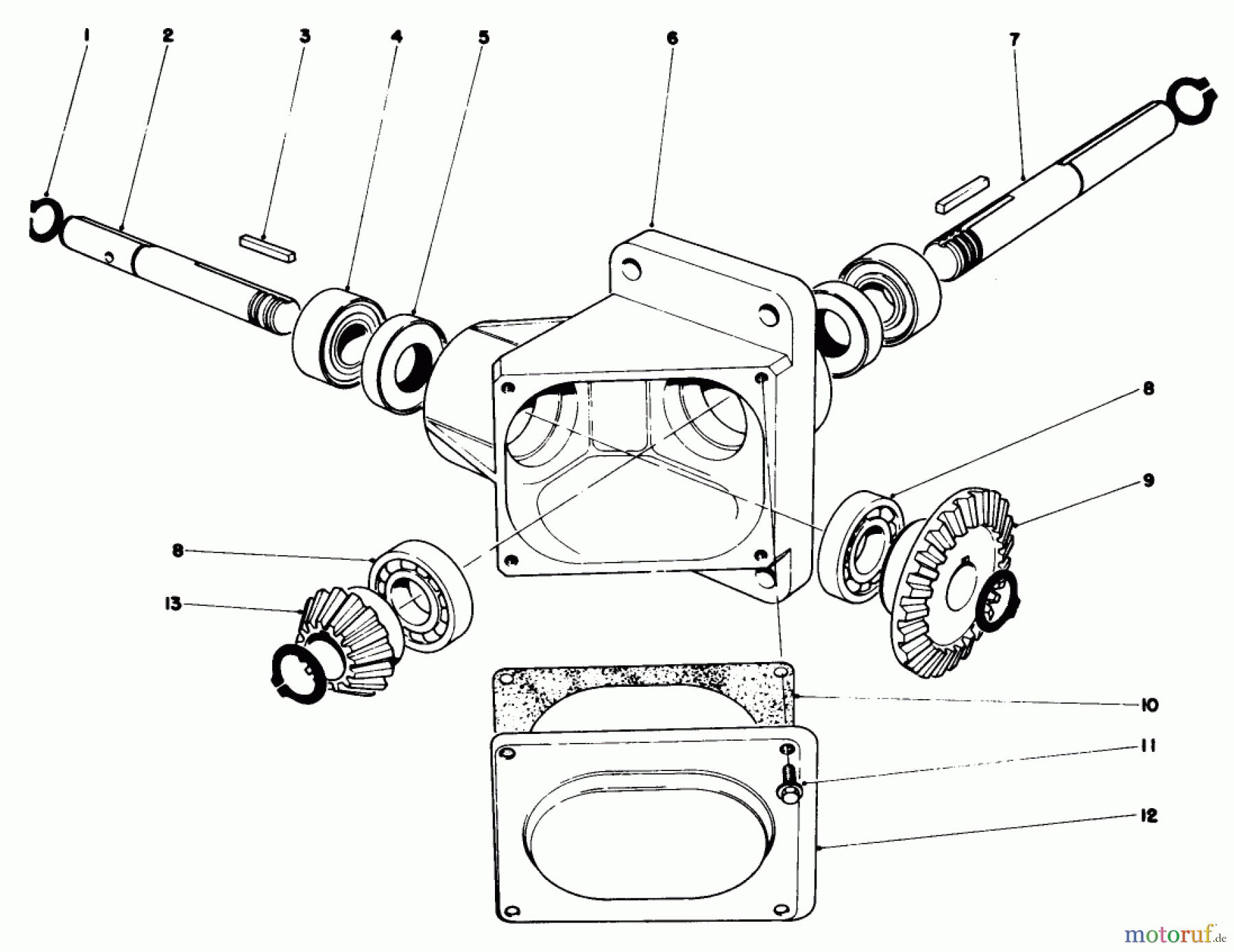 Toro Neu Mowers, Deck Assembly Only 30555 (200) - Toro 52