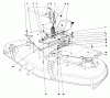 Toro 30575 - 72" Side Discharge Mower, 1987 (700001-799999) Ersatzteile CUTTING UNIT MODEL NO. 30555 #3