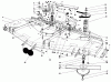 Toro 30575 - 72" Side Discharge Mower, 1987 (700001-799999) Ersatzteile CUTTING UNIT MODEL NO. 30562 #1