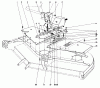 Toro 30575 - 72" Side Discharge Mower, 1987 (700001-799999) Ersatzteile CUTTING UNIT MODEL NO. 30568 #3