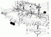 Toro 30575 - 72" Side Discharge Mower, 1987 (700001-799999) Ersatzteile CUTTING UNIT MODEL NO. 30575 #1
