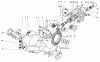 Toro 30575 - 72" Side Discharge Mower, 1987 (700001-799999) Ersatzteile DIFFERENTIAL ASSEMBLY