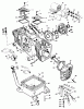 Toro 30575 - 72" Side Discharge Mower, 1987 (700001-799999) Ersatzteile ENGINE ONAN MODEL NO. B48G-GA020 TYPE NO. 4348G CYLINDER BLOCK AND OIL SYSTEM