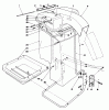 Toro 30575 - 72" Side Discharge Mower, 1987 (700001-799999) Ersatzteile GRASS COLLECTOR MODEL NO. 30558 (OPTIONAL) #3