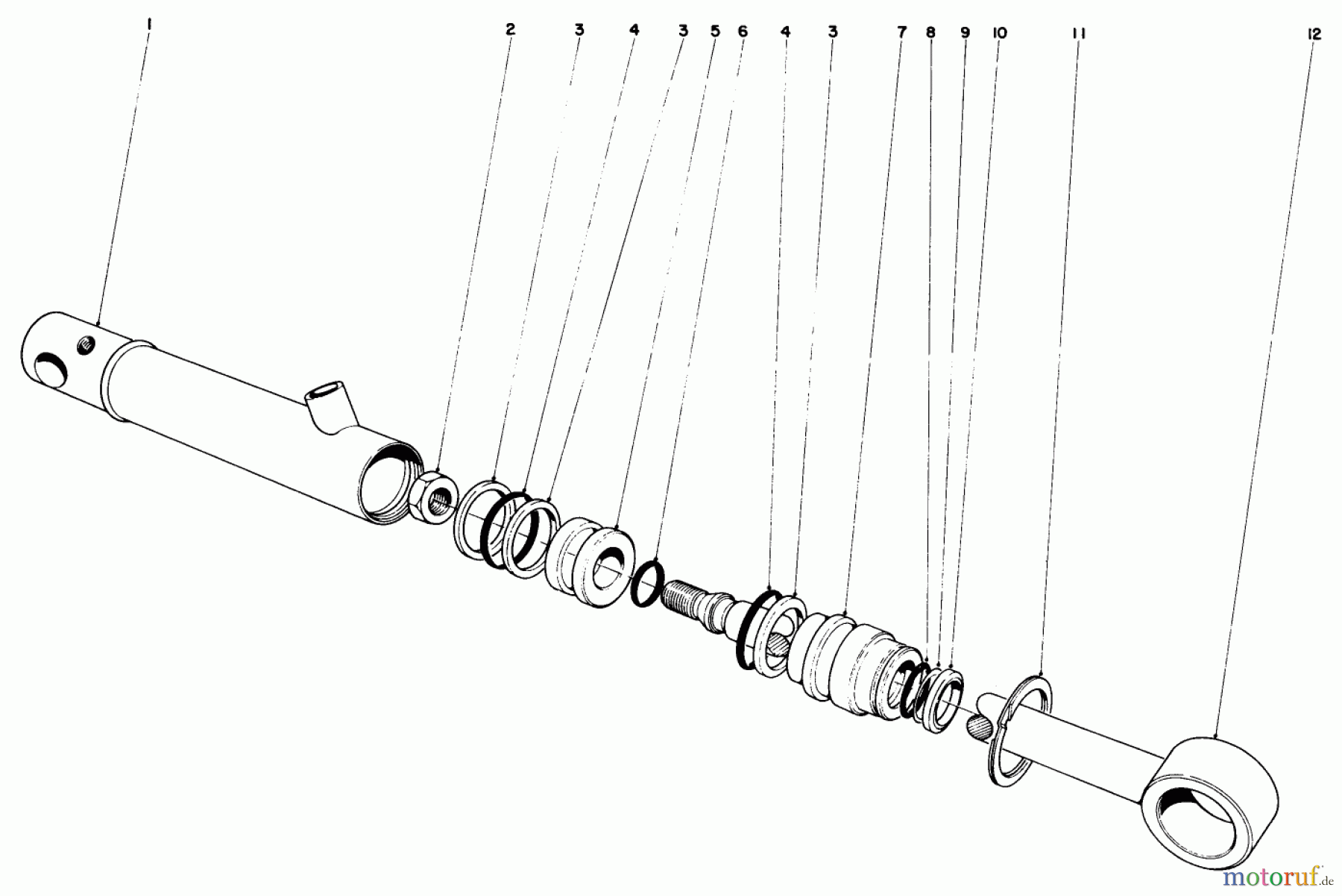 Toro Neu Mowers, Deck Assembly Only 30555 (200) - Toro 52