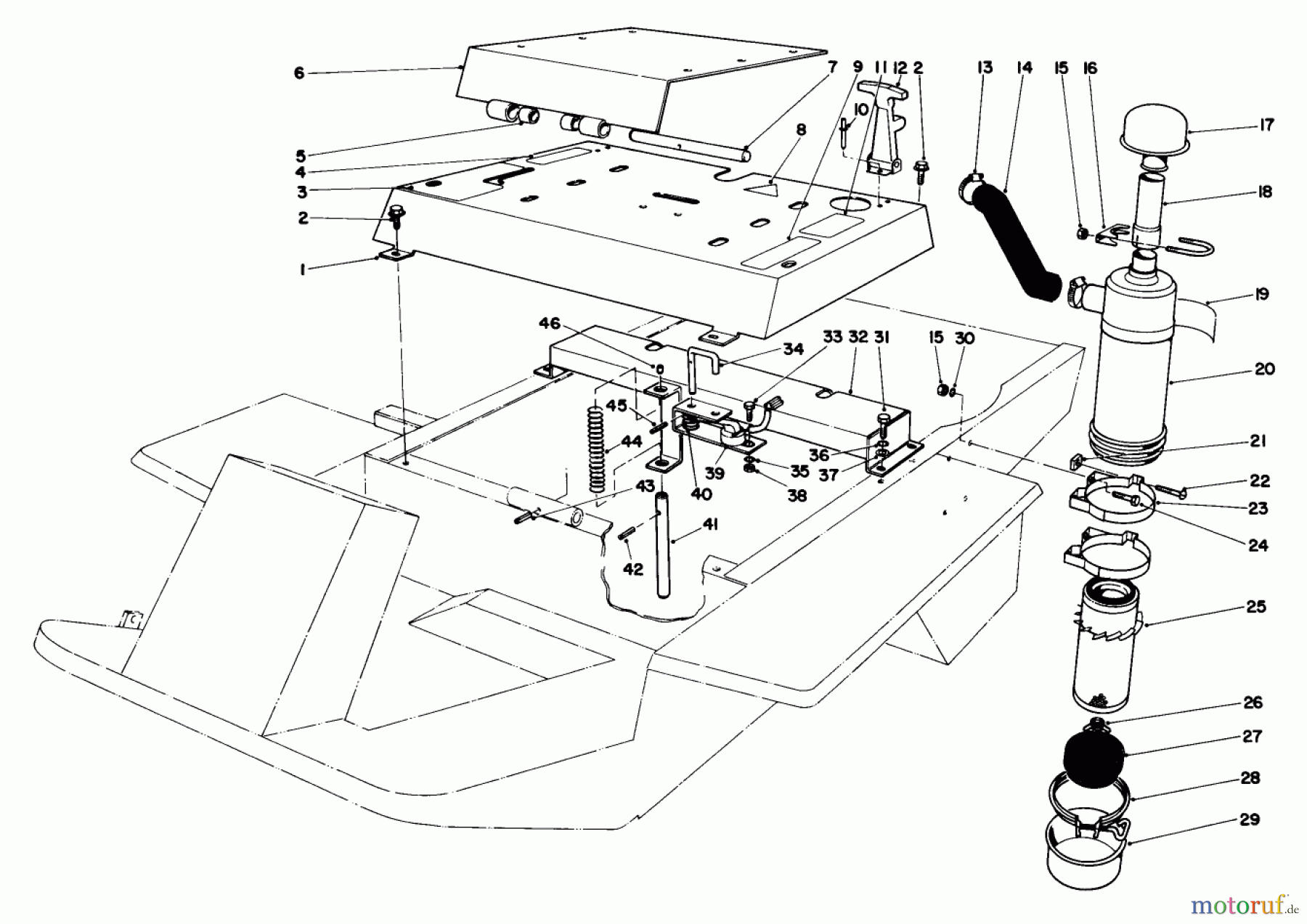 Toro Neu Mowers, Deck Assembly Only 30555 (200) - Toro 52