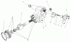 Toro 30575 - 72" Side Discharge Mower, 1987 (700001-799999) Ersatzteile STEERING GEAR ASSEMBLY NO. 41-8820