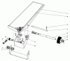 Toro 30575 - 72" Side Discharge Mower, 1987 (700001-799999) Ersatzteile TRACTION PEDAL ASSEMBLY