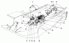 Toro 30575 - 72" Side Discharge Mower, 1987 (700001-799999) Ersatzteile TRANSMISSION AND DRIVE COUPLING ASSEMBLY