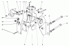 Toro 30575 - 72" Side Discharge Mower, 1987 (700001-799999) Ersatzteile TRANSMISSION INTERLOCK ASSEMBLY