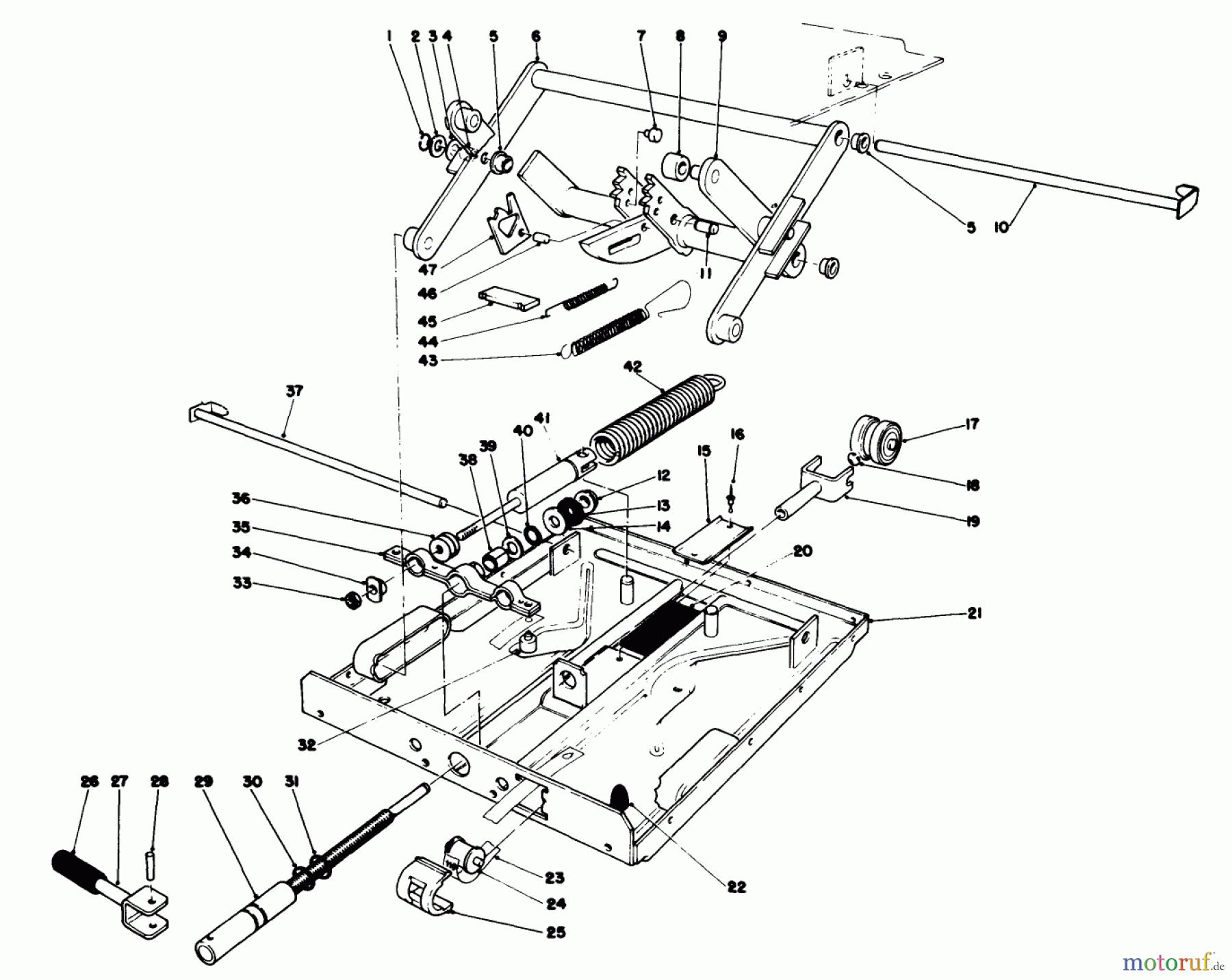 Toro Neu Mowers, Deck Assembly Only 30555 (200) - Toro 52