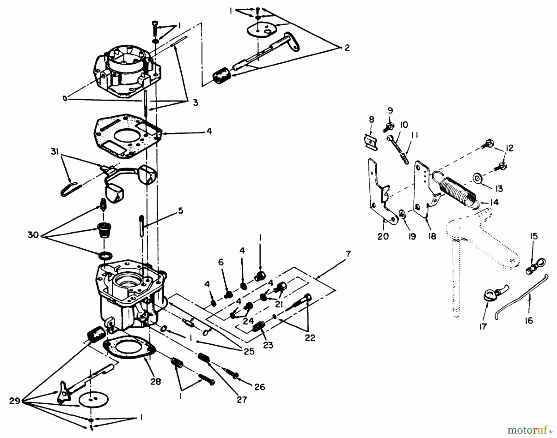Toro Neu Mowers, Deck Assembly Only 30555 (200) - Toro 52